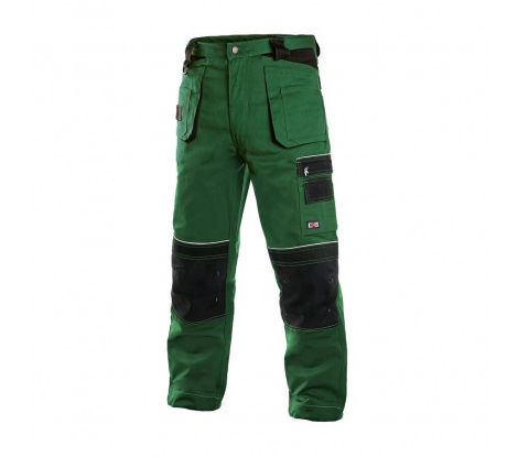 Pánske nohavice ORION TEODOR, zeleno-čierne, veľ. 62