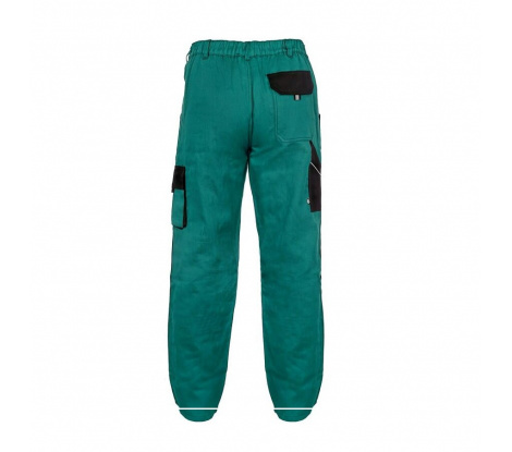 Pánske predĺžené nohavice CXS LUXY JOSEF, zeleno-čierne, veľ. 56-58 