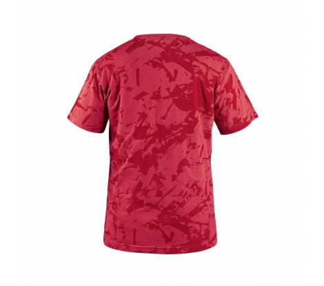Pánske tričko s krátkym rukávom CXS Merlin červené, veľ. M