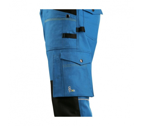 Pánske trojštvrťové nohavice CXS STRETCH bledo modré veľ. 52