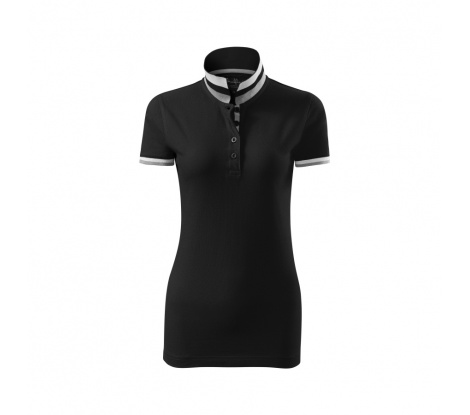 Polokošeľa dámska MALFINI Premium® Collar Up 257 čierna veľ. XL