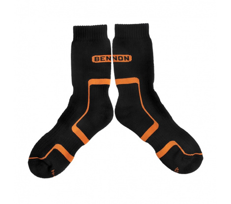Ponožky BNN TREK SOCK čierno-oranžové veľ. 39-41