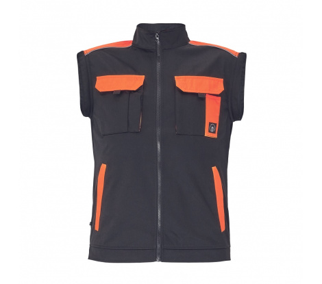 Pracovná bunda MAX VIVO čierno-oranžová veľ. 66