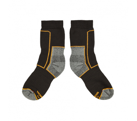 Pracovné ponožky TREK SOCK black/orange veľ. 45-47