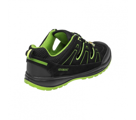 Pracovné sandále ADM ALEGRO S1 ESD Green Sandal veľ. 44