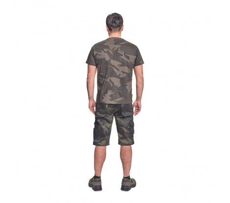Pracovné šortky CRAMBE camouflage veľ. 3XL