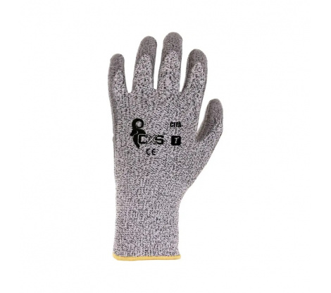 Protiporézne rukavice CITA šedé, veľ. 10