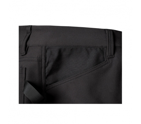 Reflexné pracovné nohavice BNN REFLECTOS Trousers black/yellow veľ. 52