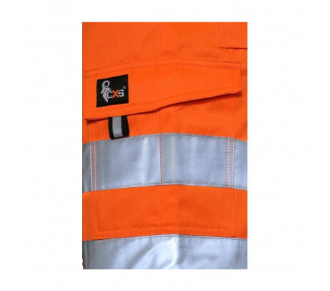 Reflexné šortky CXS NORWICH oranžové veľ. 46