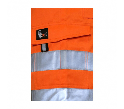 Reflexné šortky CXS NORWICH oranžové veľ. 66