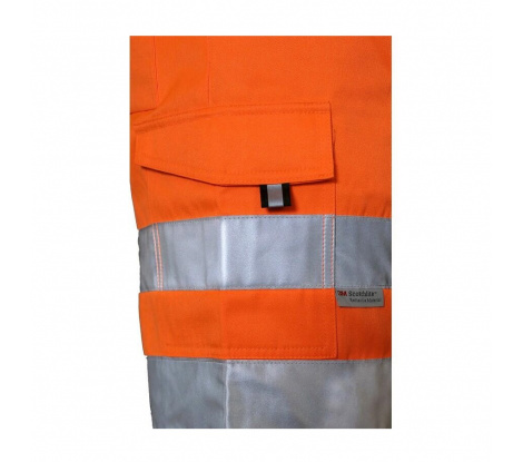 Reflexné šortky CXS NORWICH oranžové veľ. 54