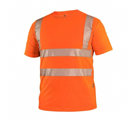 Reflexné tričko CXS BANGOR oranžové veľ. S