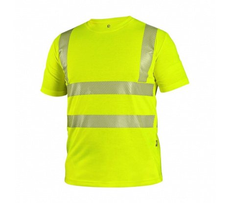 Reflexné tričko CXS BANGOR žlté veľ. 2XL