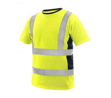 Reflexné tričko EXETER žlté veľ. 5XL