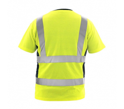 Reflexné tričko EXETER žlté veľ. 2XL