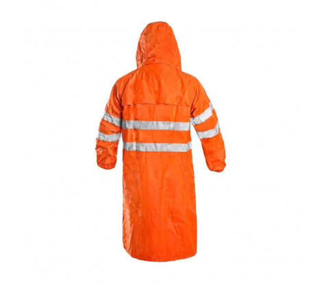 Reflexný plášť BATH oranžové veľ. XL