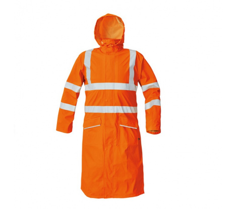 Reflexný plášť SIRET HV oranžový veľ. XL