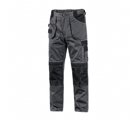 Skrátené zateplené nohavice CXS ORION TEODOR sivo-čierne veľ. 44-46
