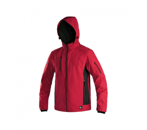 Pánska bunda DURHAM červeno-čierna, veľ. XL