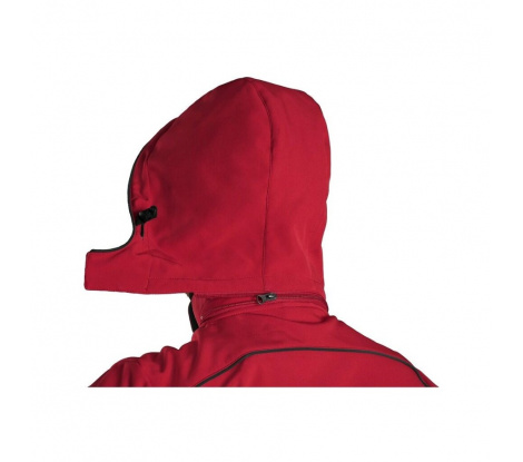 Pánska bunda DURHAM červeno-čierna, veľ. XL