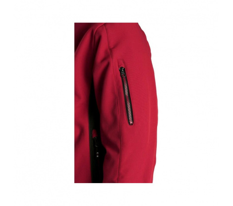 Pánska bunda DURHAM červeno-čierna, veľ. 3XL