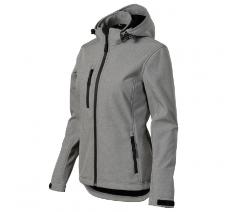 Softshellová bunda dámska MALFINI® Performance 521 tmavosivý melír veľ. 2XL