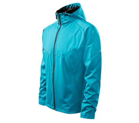Softshellová bunda pánska MALFINI® Cool 515 tyrkysová veľ. XL