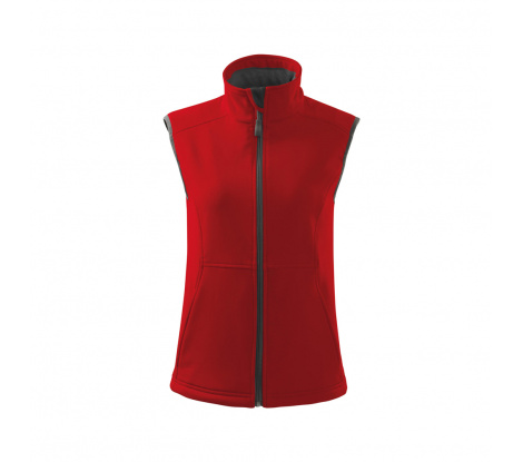 Softshellová vesta dámska MALFINI® Vision 516 červená veľ. S