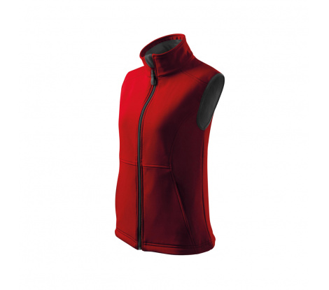 Softshellová vesta dámska MALFINI® Vision 516 červená veľ. S