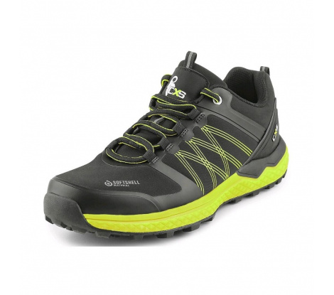 Športová softshellová obuv CXS SPORT, čierno-zelená veľ. 39