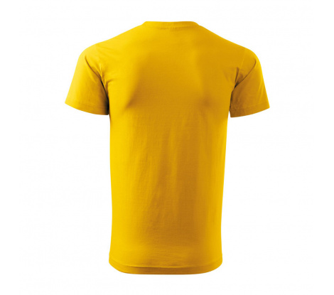 Tričko unisex MALFINI® Heavy New 137 žltá veľ. L