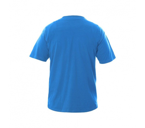 Tričko s krátkym rukávom CXS DANIEL azúrovo modré veľ. S