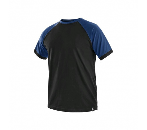 Tričko OLIVER čierno-modré, veľ. XL