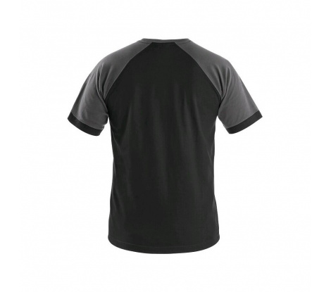 Tričko OLIVER čierno-šedé, veľ. 4XL