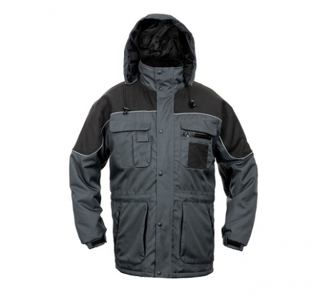 Zimná bunda ULTIMO sivo-čierna, veľ. XL