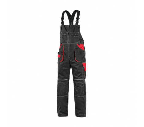 Zateplené nohavice na traky CXS ORION KRYŠTOF čierne veľ. 48-50