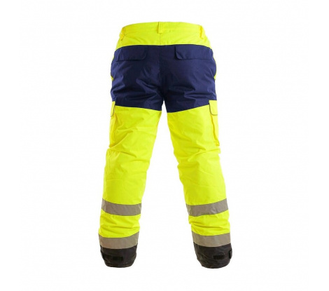 Zimné reflexné nohavice CARDIFF žlté veľ. M