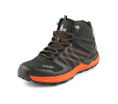 Členková softshellová obuv Cxs SPORT čierno-oranžová veľ. 45