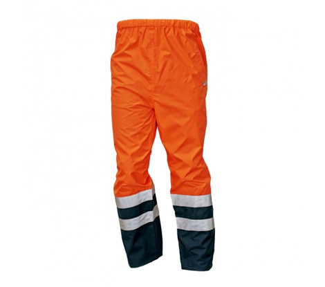 Reflexné nohavice EPPING NEW HV oranžové/navy veľ. 3XL