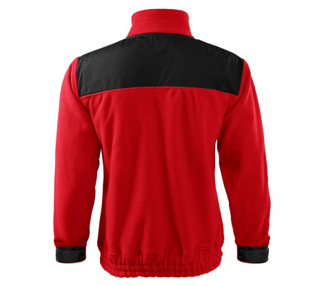 Fleece mikina unisex Malfini® Jacket Hi-Q 506 červená veľ. L