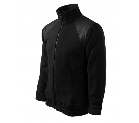 Fleece mikina unisex Malfini® Jacket Hi-Q 506 čierna veľ. L