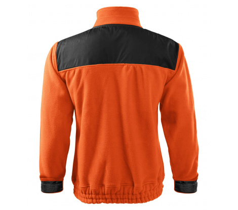 Fleece mikina unisex Malfini® Jacket Hi-Q 506 oranžová veľ. L