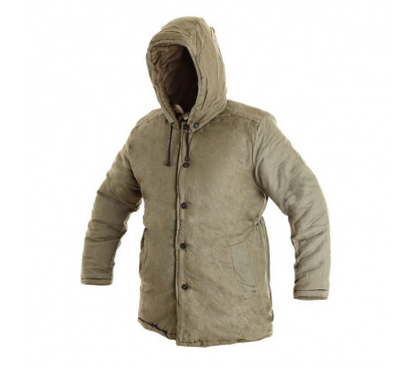 Pánsky zimný kabát JUTOS kaki veľ. 56-58