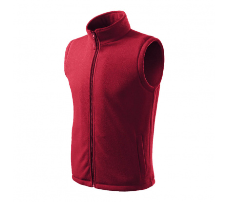 Fleece vesta unisex RIMECK® Next 518 marlboro červená veľ. L