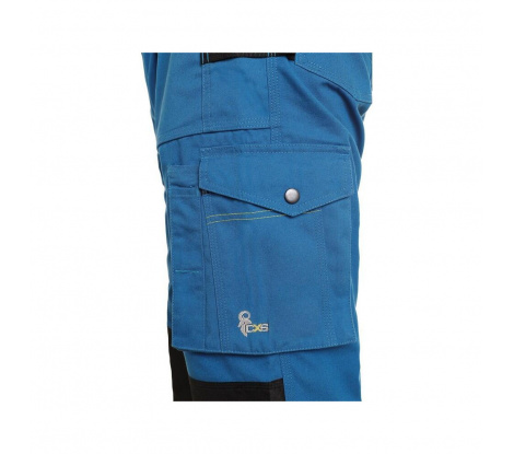 Pánske nohavice na traky CXS STRETCH, bledo modré, veľ. 66
