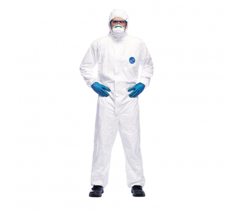 Ochranný oblek Tyvek 500 Xpert, proti radiácií, vírusom, chemikáliám a azbestu, veľ. XL