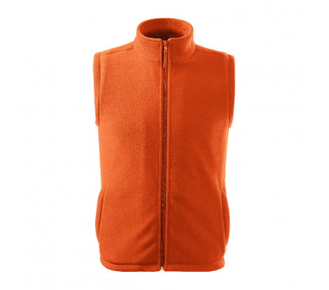 Fleece vesta unisex RIMECK® Next 518 oranžová veľ. XS