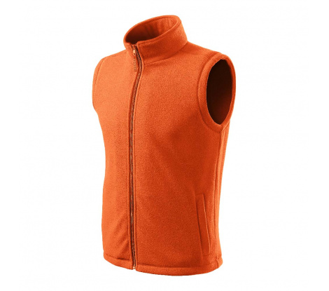 Fleece vesta unisex RIMECK® Next 518 oranžová veľ. XS