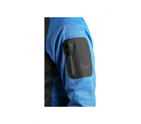 Pánska softshellová bunda Cxs DAYTON modro-sivá veľ. XL