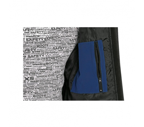 Pánska softshellová bunda CXS STRETCH tmavo modrá veľ. L